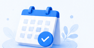 Calendar Booking Graphic